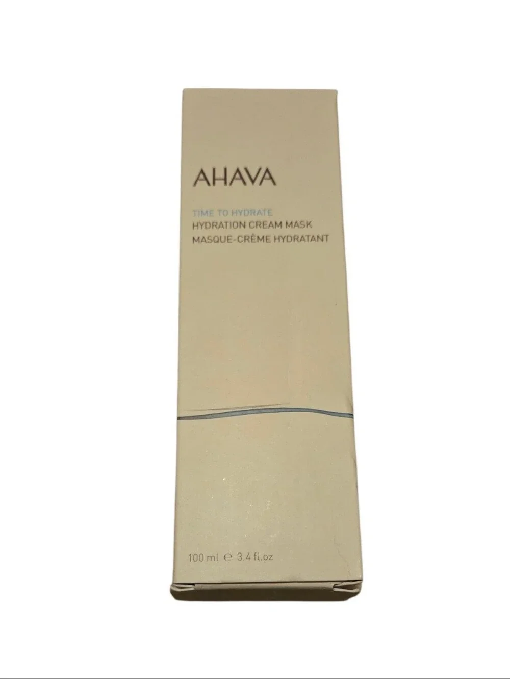 AHAVA Time To Hydrate Hydration Cream Mask Full Size 3.4oz / 100ml